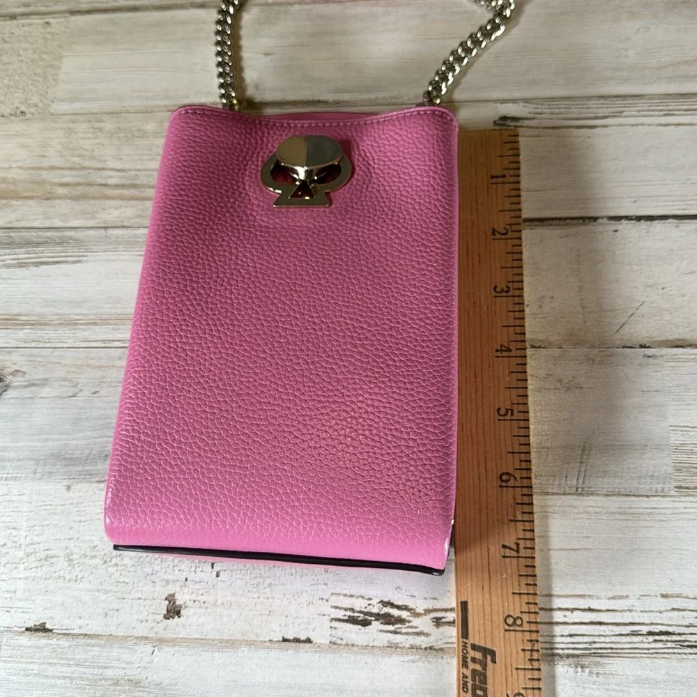 Pink Kate Spade Small Crossbody Spade Turnlock - Picture 3 of 7